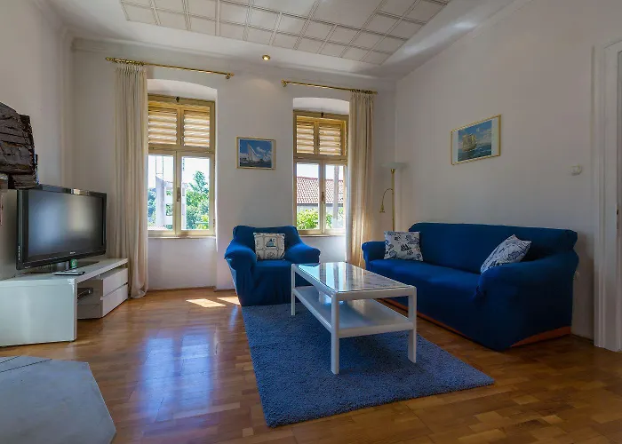Mediterranes Nur 500 Meter Zum Mit Blick Auf Den Fluss Dubracina Apartament